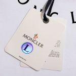 T-shirt Moncler White Logo Crewneck MCL028 - Image 6