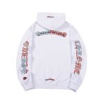 Hoodie Chrome Hearts Multicolor Logo Sleeves CH074 - Image 5