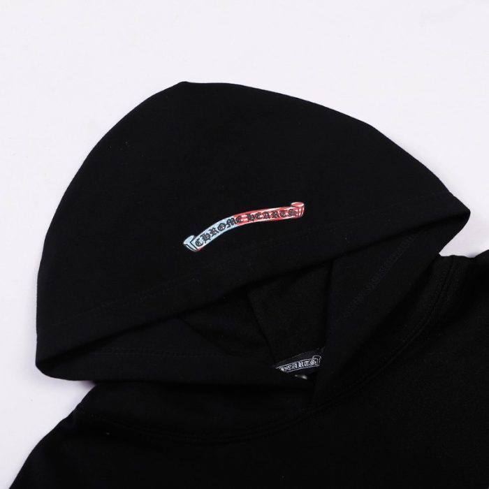Hoodie Chrome Hearts Multicolor Logo Sleeves CH074 - Image 10