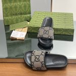 Slides Gucci GG Black GC139 - Image 2