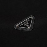 Sweatshirt Prada Black Logo Crewneck PD045 - Image 4