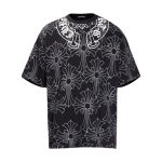 T-shirt Chrome Hearts Cross Pattern Black CH002 - Image 4