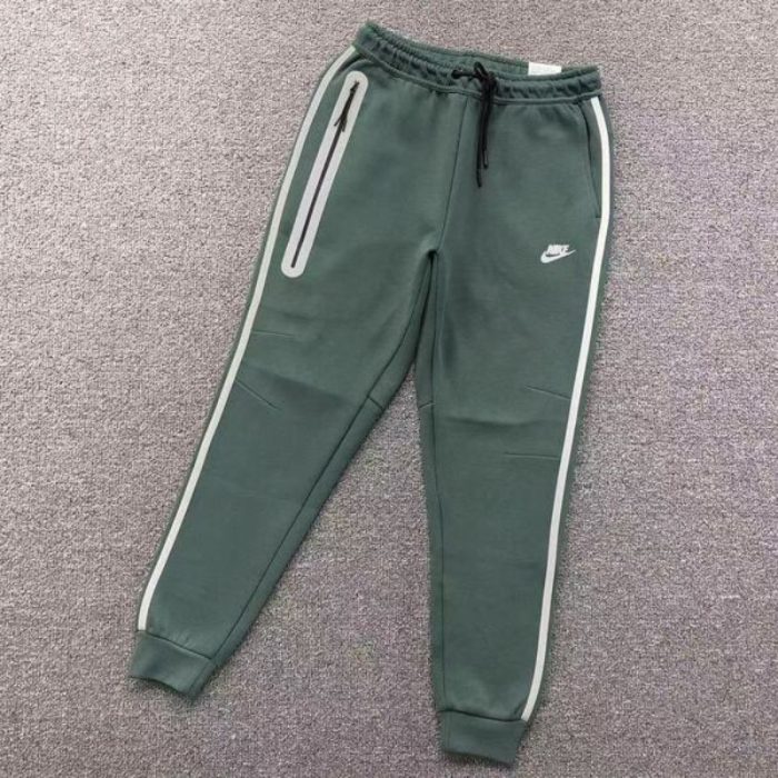Set Nike Tech Fleece Green (Reflective) NK056 - Image 3