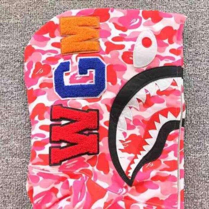 Hoodie Shark Camo BAPE BP094 - Image 3