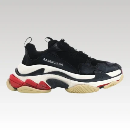 Balenciaga Triple S Black White Red - Drip Slum
