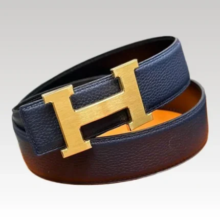 Belt Hermès Buckle & Reversible Leather Strap HM001 - Drip Slum