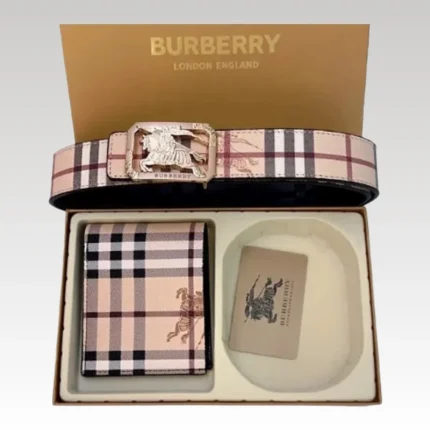 Belt + Wallet Burberry BY044 - Drip Slum