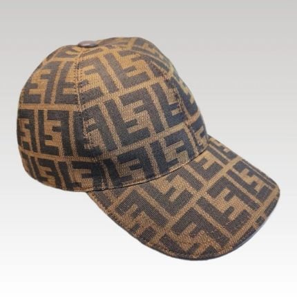 Cap Fendi Brown Monogram Adjustable FE001 - Drip Slum