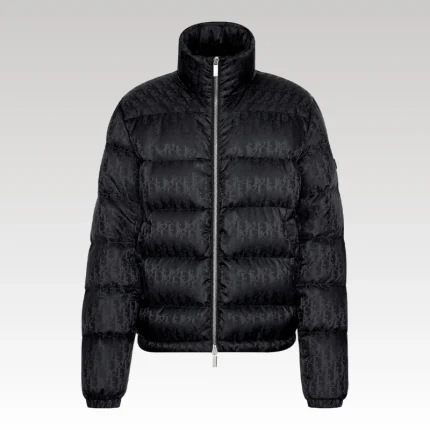 Dior Oblique Black Puffer Jacket - Drip Slum