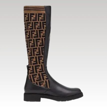 Fendi Rockoko Leather Boot FDW005 - Drip Slum