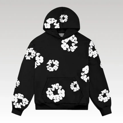 Hoodie Denim Tears The Cotton Wreath Black - Drip Slum