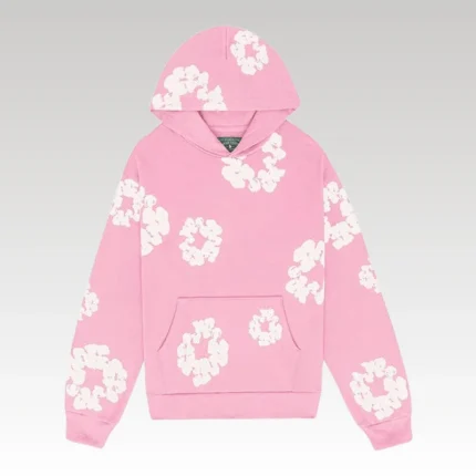 Hoodie Denim Tears The Cotton Wreath Pink - Drip Slum