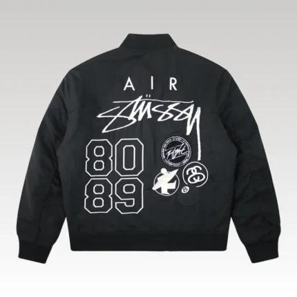 Jacket Bomber Nike x Stussy Reversible black - Drip Slum