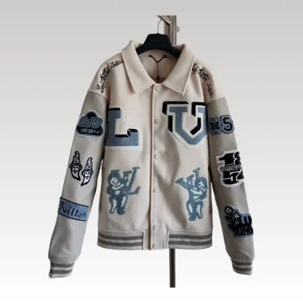 Jacket Louis Vuitton LV Varsity LV080 - Drip Slum