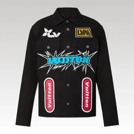 Jacket Louis Vuitton Printed Denim - Drip Slum