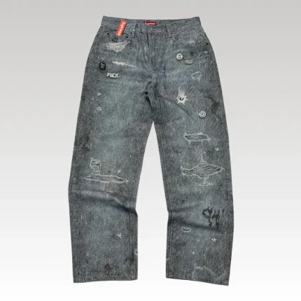 Jeans Pants Supreme SP079 - Drip Slum