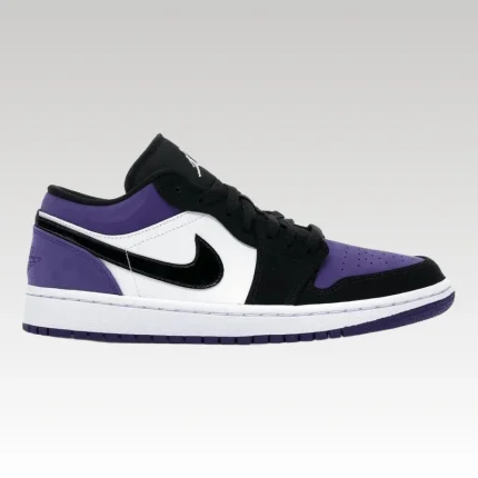 Jordan 1 Low Court Purple - Drip Slum