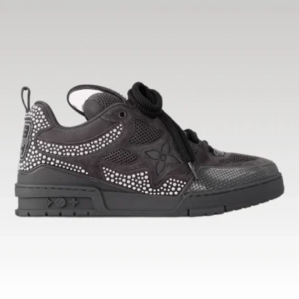 Louis Vuitton Skate Black Crystal Monogram - Drip Slum