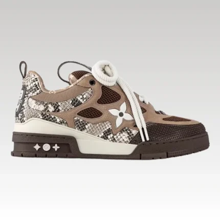Louis Vuitton Skate Brown Snakeskin Monogram - Drip Slum