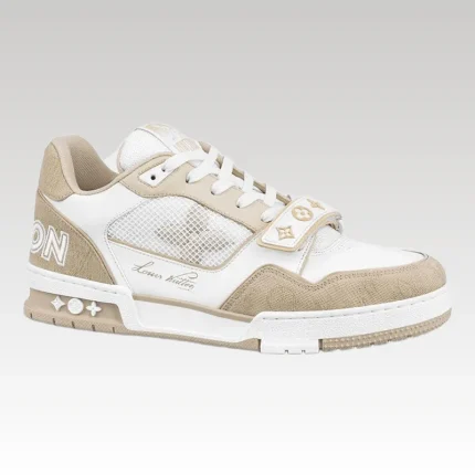 Louis Vuitton Trainer Beige White - Drip Slum