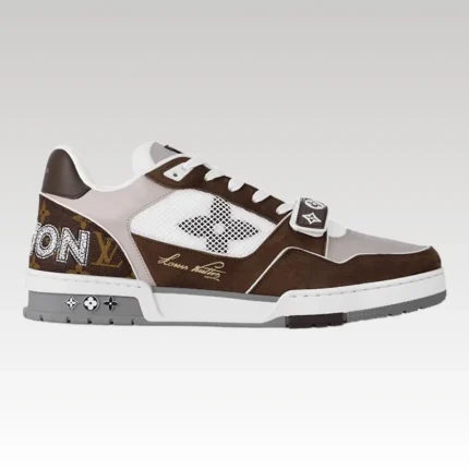 Louis Vuitton Trainer Brown Monogram Mesh - Drip Slum