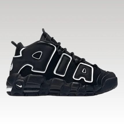 Nike Air More Uptempo Black White - Drip Slum