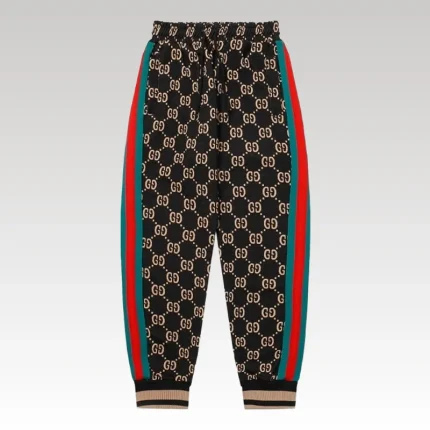 Pants Gucci GG Monogram Black GC106 - Drip Slum