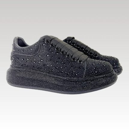 Shoes Alexander McQueen Black AMQ007 - Drip Slum