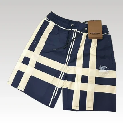Short Burberry Dark Blue BY046 - Drip Slum