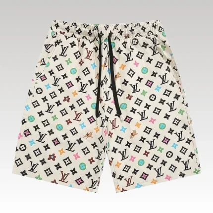 Shorts Louis Vuitton Multicolor Monogram Print LV008 - Drip Slum