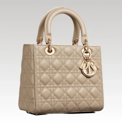 Shoulder Bag Dior Lady-D Sabbia Cannage DOW004 - Drip Slum