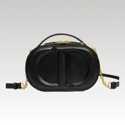 Shoulder Bag Dior Signature Camera Bag Black DOW011 - Drip Slum
