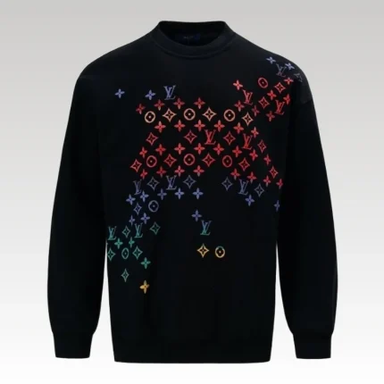 Sweatshirt Louis Vuitton Black LV116 - Drip Slum
