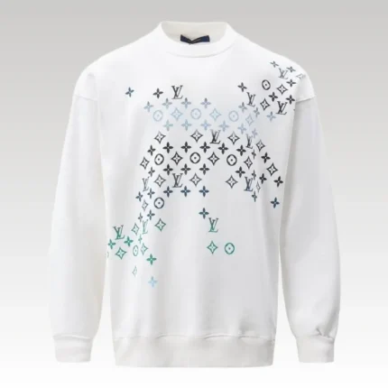 Sweatshirt Louis Vuitton White LV115 - Drip Slum