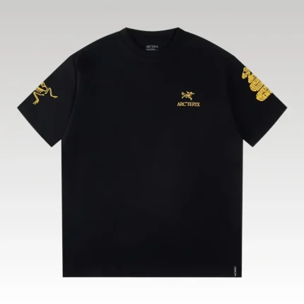 T-shirt Arc'Teryx Oversized Black ATX001 - Drip Slum