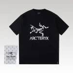 T-shirt Arc'Teryx Oversized Black ATX002 - Drip Slum
