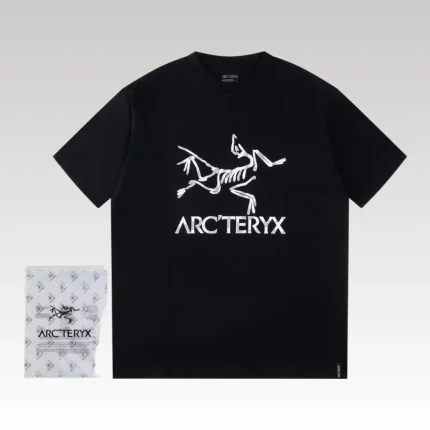 T-shirt Arc'Teryx Oversized Black ATX002 - Drip Slum