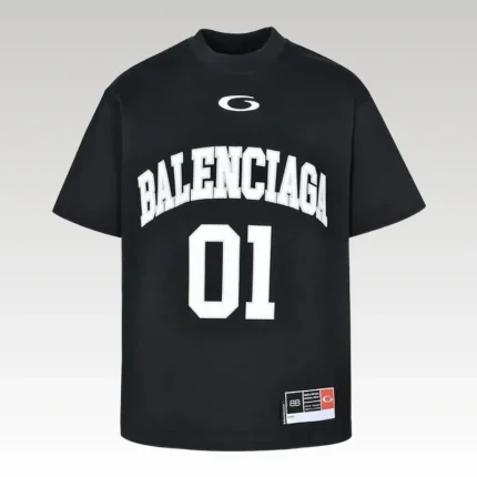 T-shirt- Balenciaga Basketeball Black BL112 - Drip Slum