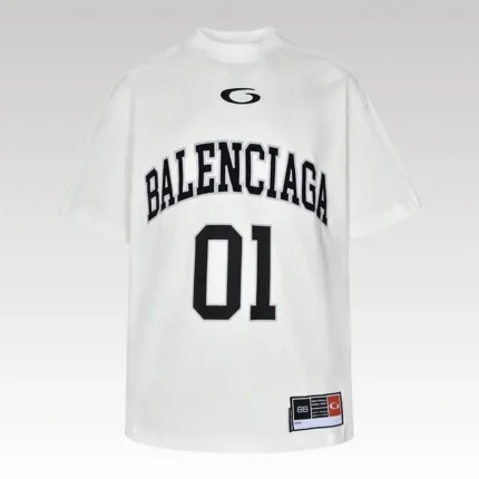 T-shirt- Balenciaga Basketeball White BL113 - Drip Slum