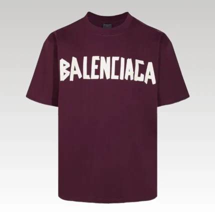 T-shirt Balenciaga Logo Double-Sided Print Oversized BL054 - Drip Slum