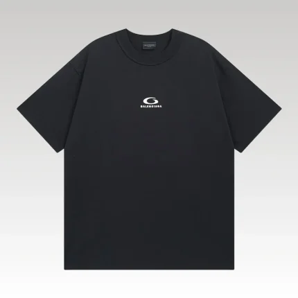 T-shirt Balenciaga Oversized Icon Black BL131 - Drip Slum
