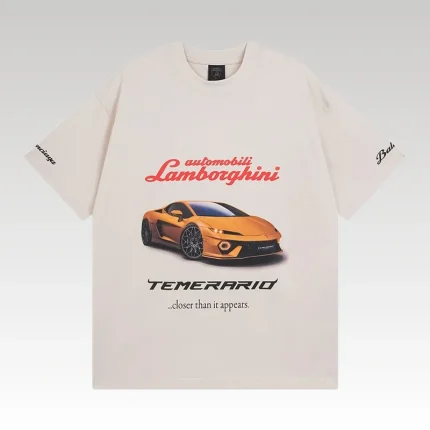 T-shirt Balenciaga Oversized Lamborghini BL133 - Drip Slum