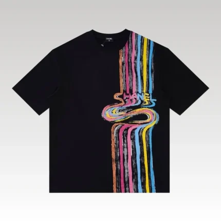 T-shirt Chanel Black CN011 - Drip Slum