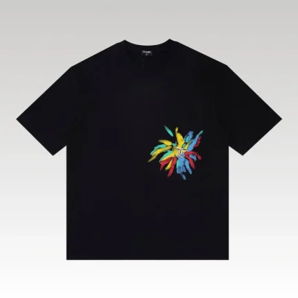 T-shirt Chanel Black CN012 - Drip Slum