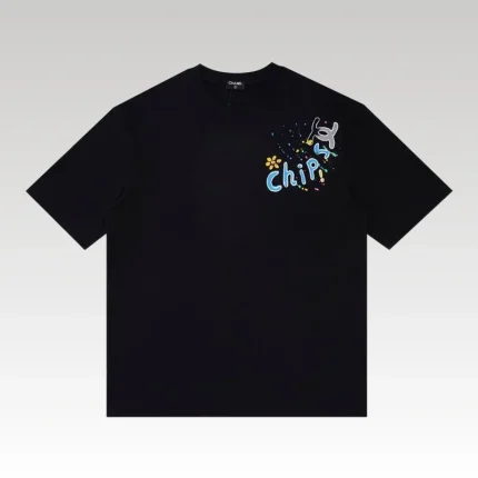 T-shirt Chanel Black CN013 - Drip Slum