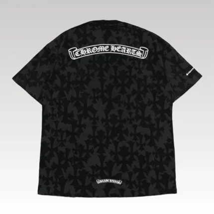 T-Shirt Chrome Hearts Black Cross CH123 - Drip Slum