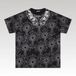 T-shirt Chrome Hearts Cross Pattern Black CH002 - Drip Slum