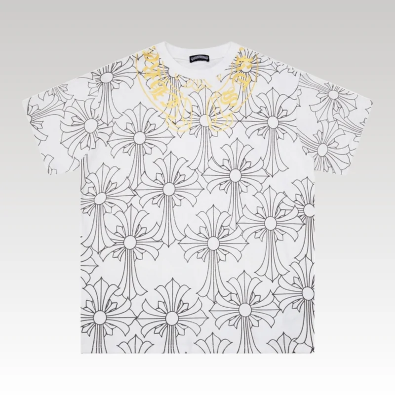 t-shirt-chrome-hearts-cross-pattern-white-ch001-processed-1751954345697.webp T-shirt Chrome Hearts Cross Pattern White CH001 - Drip Slum