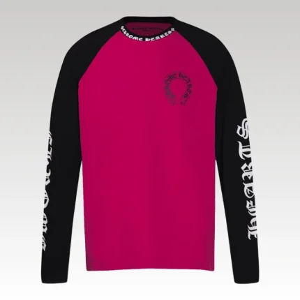 T-Shirt Chrome Hearts Horseshoe Baseball CH133 - Drip Slum