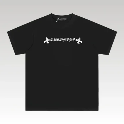 T-shirt Chrome Hearts Horseshoe Black Logo CH014 - Drip Slum